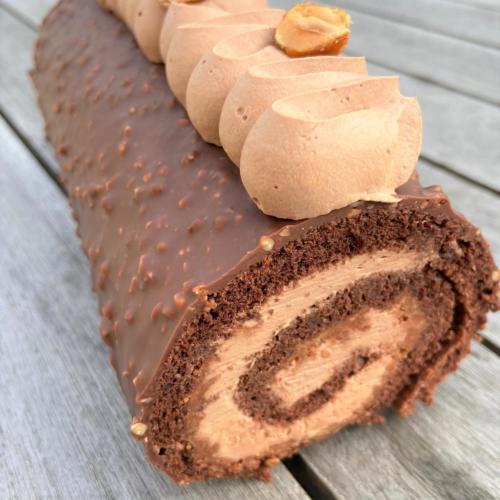 Bûche de Noël Rocher